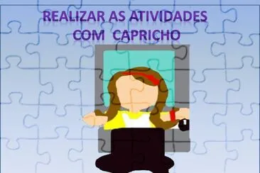 capricho na atividade