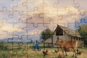 Pintura jigsaw puzzle