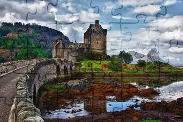 Eilean Donan. Lago Duich, Escocia.