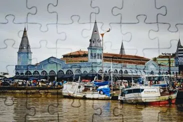 Mercado Ver o Peso - Belem = PA jigsaw puzzle