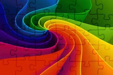 Abstract jigsaw puzzle