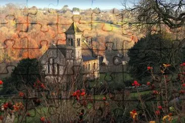 Frampton Mansell Church jigsaw puzzle