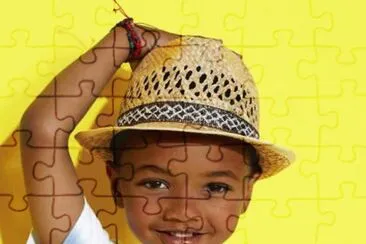 niÃ±o con sombrero jigsaw puzzle