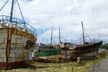 Barcos para desguace jigsaw puzzle