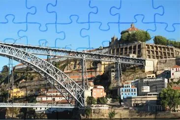 RÃ­o Duero - Oporto (Portugal) jigsaw puzzle