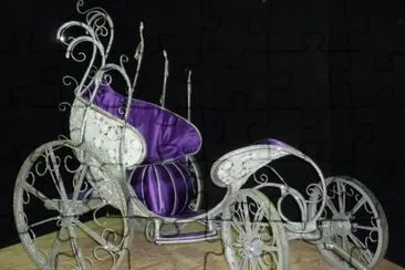 Purple Cinderella Carriage