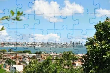 Salvador vista do Bonfim jigsaw puzzle