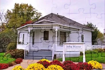 John Wayne 's birth house jigsaw puzzle