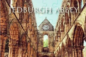 JEDBURGH ABBEY jigsaw puzzle