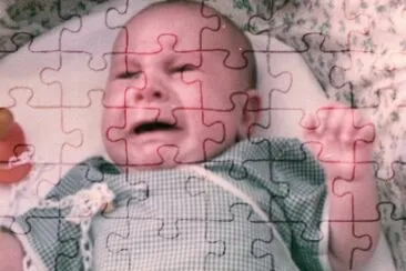 Bebe llorando jigsaw puzzle