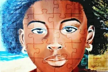 CARA DE MIÃ‘A 8 jigsaw puzzle