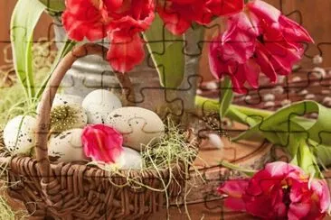 Easter Basket jigsaw puzzle