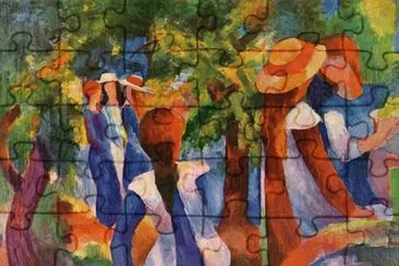 פאזל של August Macke