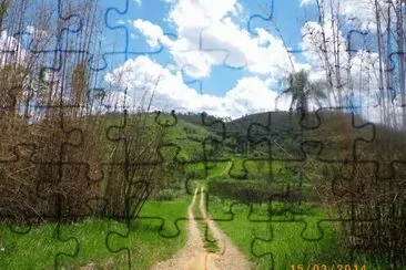 A Trilha para Caminhada jigsaw puzzle