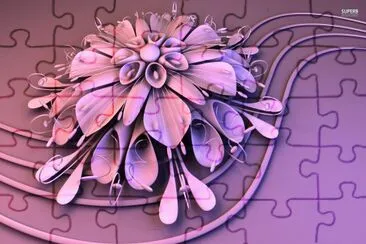 Pink Flower jigsaw puzzle