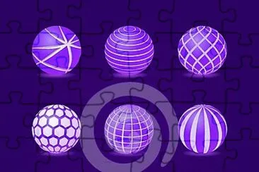 Icons of Purple  Round Balls