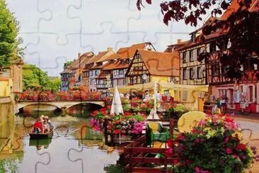 Colmar Alsace France jigsaw puzzle