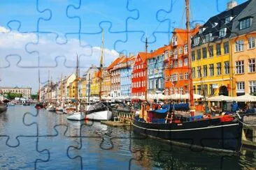 Neyhavn  Copenhagen jigsaw puzzle