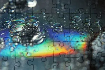 Coloured bubbles jigsaw puzzle