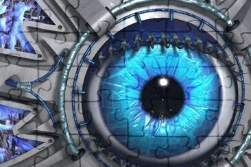 Robotic Eye jigsaw puzzle