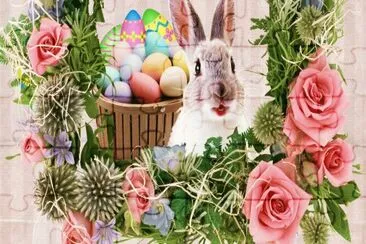 Happy Easter jigsaw puzzle