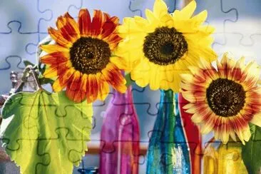 Flowers in a Bottle jigsaw puzzle