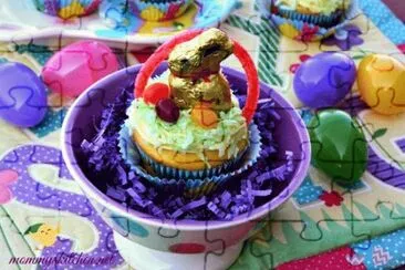 Easter Basket Cupcake