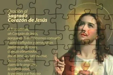 Sagrado CorazÃ³n de JesÃºs jigsaw puzzle