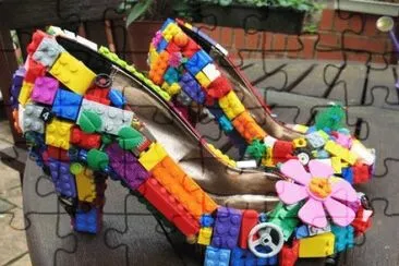 Lego Shoes jigsaw puzzle