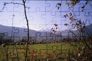 Autunno a Lusernetta jigsaw puzzle