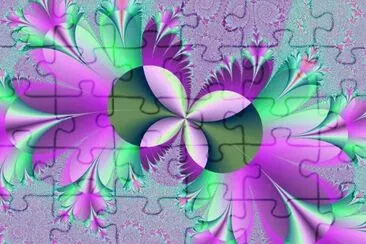 3D Abstraction jigsaw puzzle