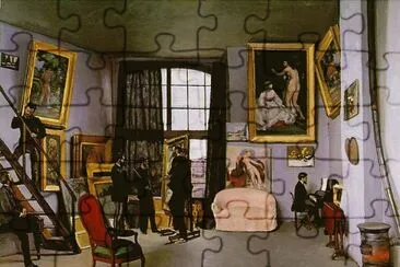 Frederic Bazille jigsaw puzzle