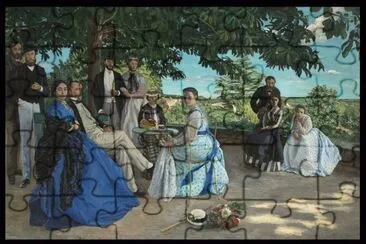 Frederic Bazille jigsaw puzzle