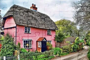 English Cottage jigsaw puzzle