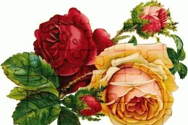 Victorian Roses jigsaw puzzle