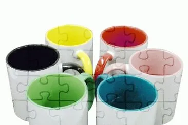 canecas coloridas jigsaw puzzle