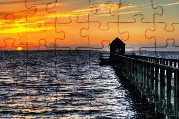 sunset at sea-46 jigsaw puzzle