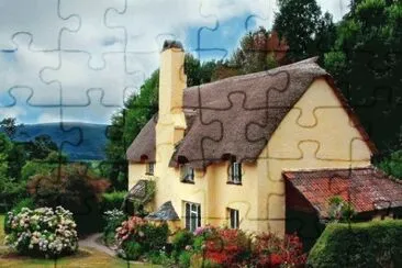 Fairy Tale Cottages jigsaw puzzle