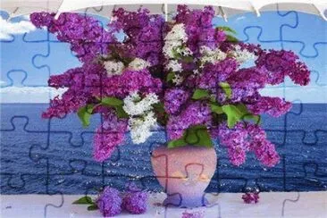 פאזל של bouquet de lilas