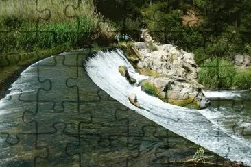 cascada rio serpis jigsaw puzzle