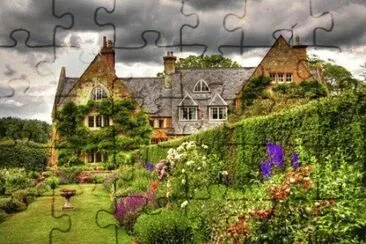 English House and Garden jigsaw puzzle