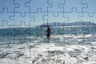 Taking a Deep in Greece jigsaw puzzle