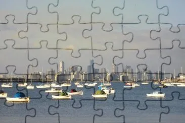 ST. KILDA BEACH jigsaw puzzle