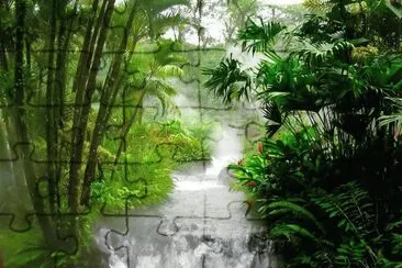 cascade jigsaw puzzle