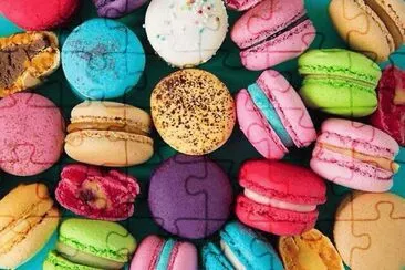 Rainbow Macarons jigsaw puzzle