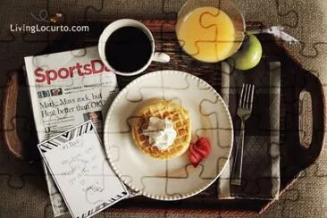 Breakfast Tray for  #1 Dad