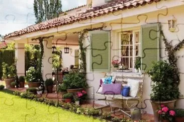 Pretty Vintage Outdoor Decorating