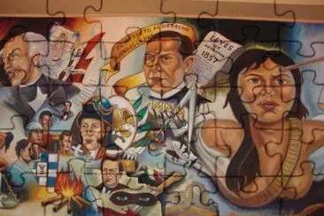 ARTÃSTICO MURAL:HÃ‰ROES DE MÃ‰XICO.