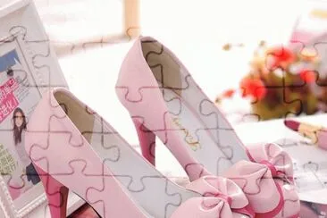 Cute Pink High Heels