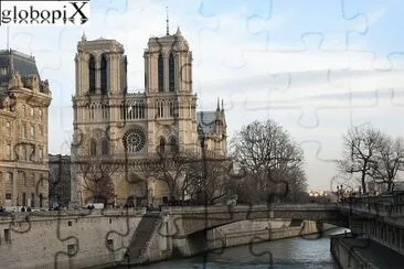 notre dame de Paris jigsaw puzzle